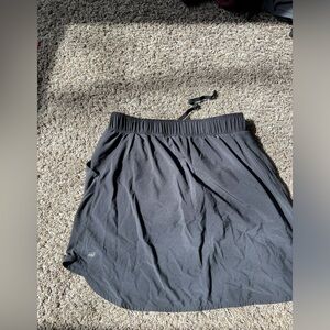 Black all in motion skort